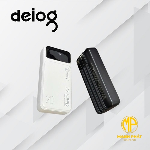 PIN SẠC DỰ PHÒNG DEIOG DY-203 20.000MAH SẠC NHANH 22.5W
