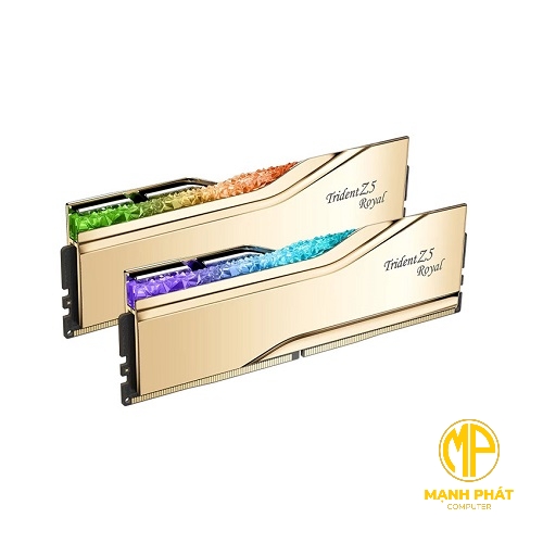 Ram G.Skill Trident Z5 Royal 48GB (2x24GB) CL36 7200MHz DDR5 Gold (F5-7200J3646F24GX2-TR5G)