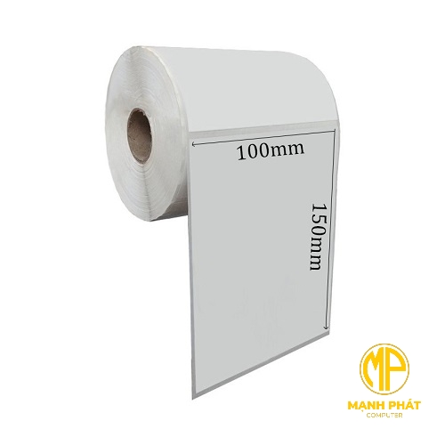 Decal Cuộn 350 tem size 100*150 A6 nhiệt (50m)