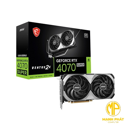 VGA MSI RTX 4070 Super 12GB Ventus 2X OC