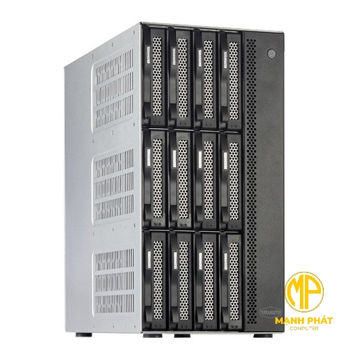 Bộ lưu trữ NAS TERRAMASTER T12-423 12Bay - NAS hiệu suất cao cho SMB với CPU QuadCore N5105 / 5095 Bộ nhớ 8GB DDR4, Cổng 2,5GbE x 2, Máy chủ lưu trữ mạng, Không đĩa