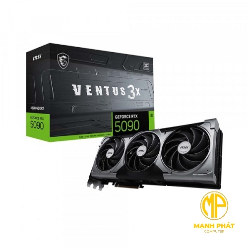 VGA MSI GeForce RTX 5090 32G VENTUS 3X OC