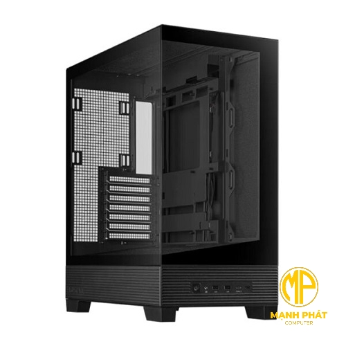 Vỏ case ASUS A31 TG BLACK (ATX, Micro-ATX, Mini-ITX, tương thích mainboard BTF (giấu dây) lắp đặt tối đa 10 quạt 120mm)