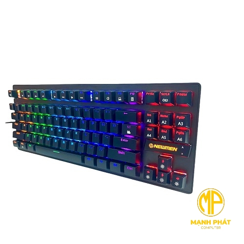 Bàn phím cơ Newmen GE87 TKL N-Box Outemu Switch (Blue/Brown/Red)