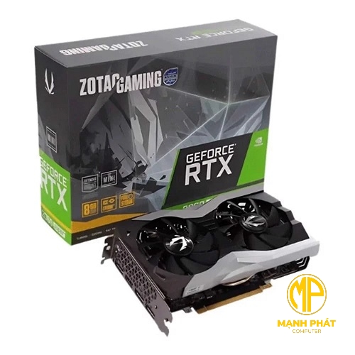 VGA ZOTAC RTX 2060 Super Mini 8GB 256Bit GDDR6 2 Fan| ZT-T20610E-10M