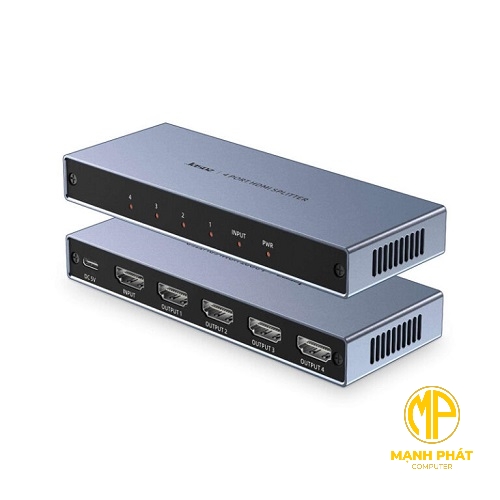 Bộ Chia Cổng Jasoz T-G177 HDMI 1 ra 4 Màn Hình Hỗ Trợ 4K Full HD