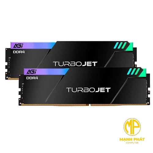 RAM AGI DDR4 32GB Turbojet (2x16GB) UD848 RGB BUSS 3600 (AGI3EPC16UD848)