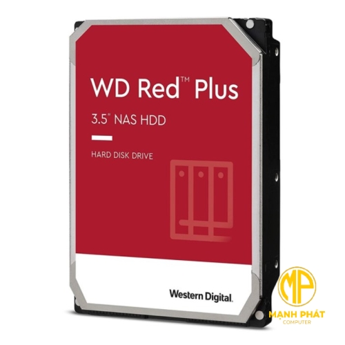 Ổ cứng Western Digital Red Plus 3TB 3.5 inch 128MB Cache 5400RPM WD30EFZX