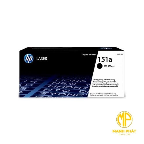 Mực in HP 151A Black LaserJet Toner Cartridge W1510A