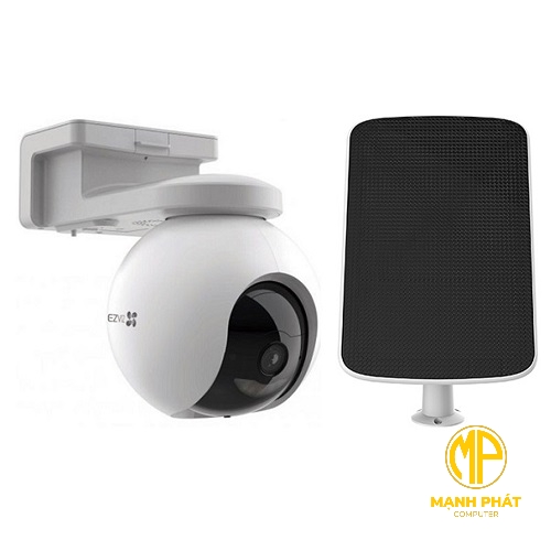 Camera WiFi thông minh EZVIZ CS-CB8 (3MP) kèm tấm pin 2K