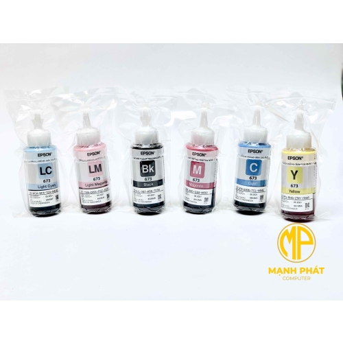 Mực in Epson T673400 Yellow Ink Cartridge (T673400) THÁO MÁY