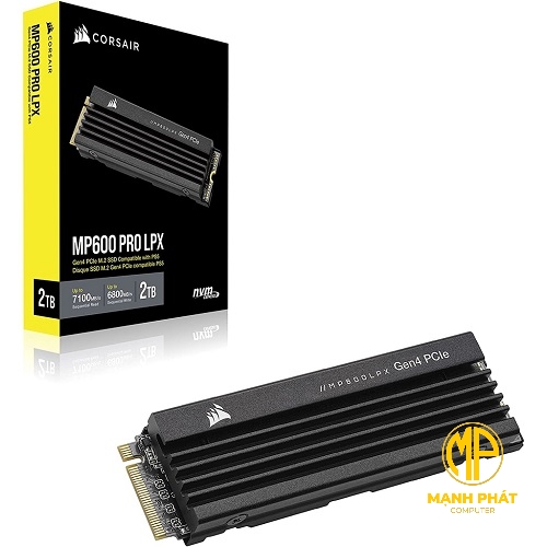 Ổ cứng SSD 1TB Corsair MP600 Pro M.2 NVMe PCle Gen4x4 (CSSD-F1000GBMP600PRO)