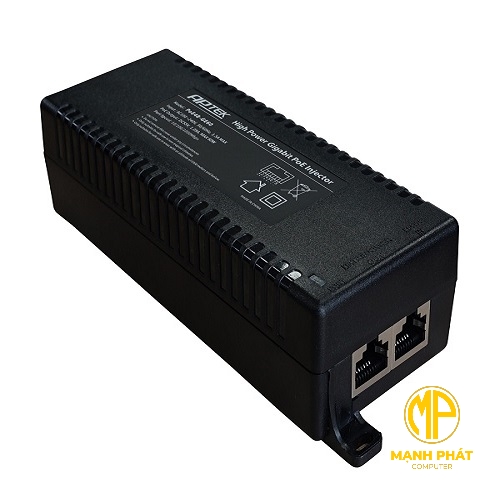 APTEK AP-POE48-GE60 PoE Adaper 48V Gigabit Ethernet Port, công suất 60W | AP-POE48-GE60