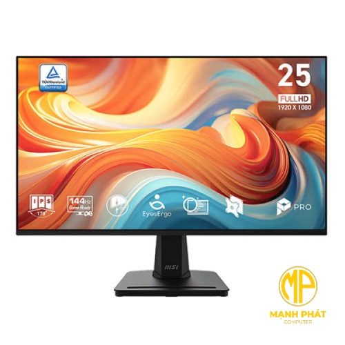 Màn Hình LCD MSI Pro MP251 E14L (25inch FHD IPS 144Hz 1ms EyesErgo)