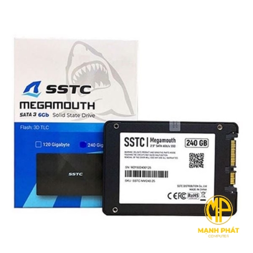 Ổ cứng SSD SSTC Megamouth 240GB SATA3 (SSTC-MMP240-25)