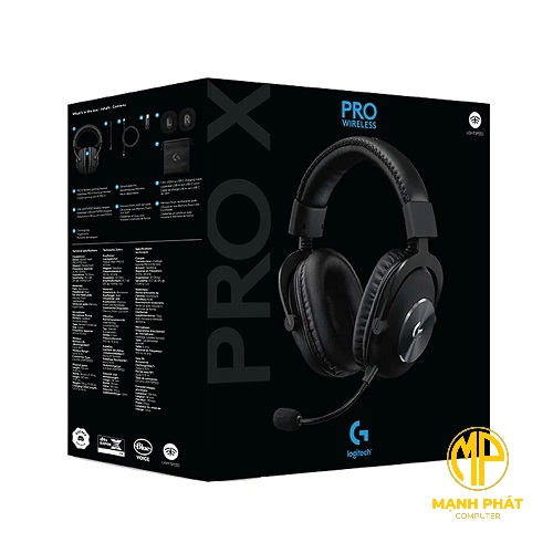 Tai nghe Gaming Logitech G Pro X Giắc 3.5mm, USB Sound Card