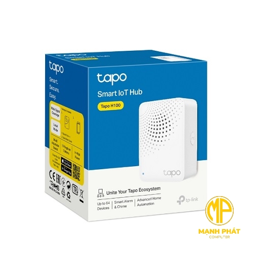 Hub thông minh tích hợp Chuông báo Tapo H100 Kết nối tầm xa đáng tin cậy
