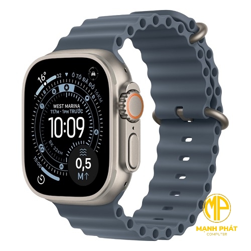 Apple Watch Ultra 3 GPS + Cellular Mặt Natural Titanium 49mm Dây Ocean Band (MEWH4SA/A AApple VN)