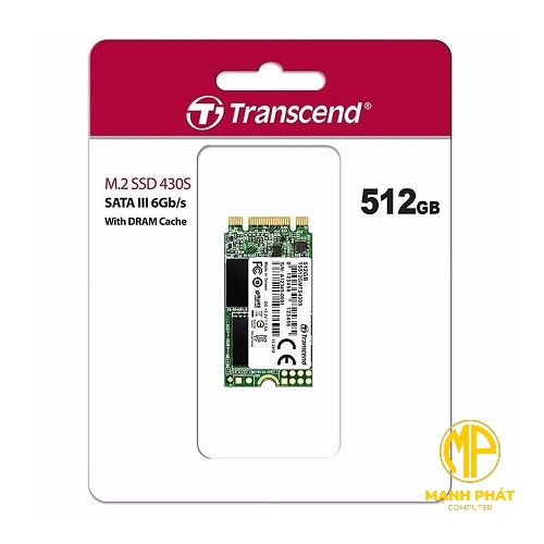 SSD Transcend 512GB MTS430S M.2 2242 SATA III TS512GMTS430S