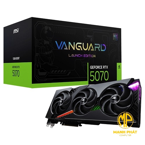 VGA MSI GeForce RTX 5070 12G VANGUARD SOC