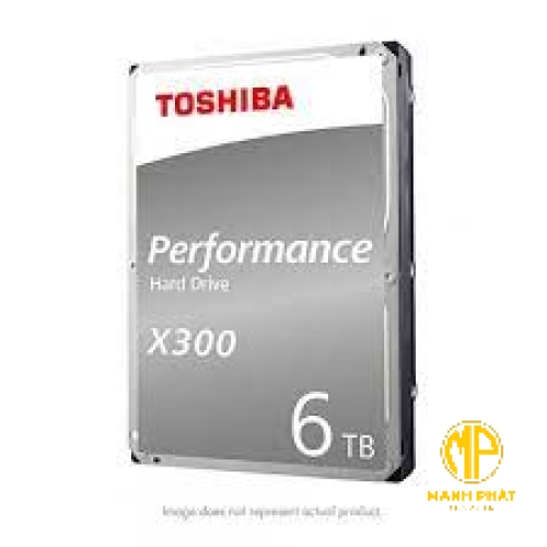 Ổ cứng HDD Toshiba X300 6TB SATA 3 - HDWR160UZSVA