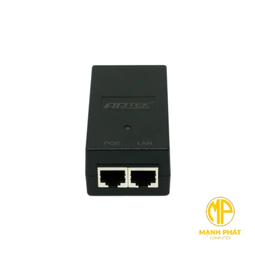 Adapter POE Aptek AP-POE48-GE30 - PoE Adaper 48V Gigabit Ethernet Port, công suất 30W