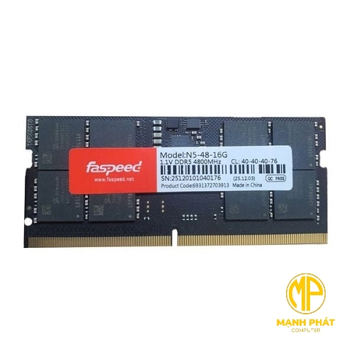 RAM Laptop Faspeed 16GB DDR5 16GB/4800MHz (N5-48-16GAZ)