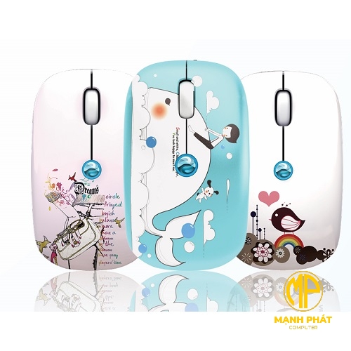 Chuột máy tính không dây Newmen F200 Baby whale Chim sơn ca