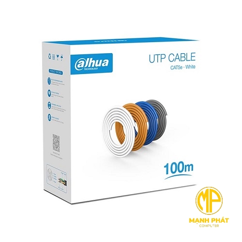 Dây cáp mạng UTP CAT 5E DAHUA DH-PFM920I-5EU-100