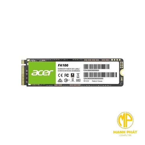 Ổ cứng SSD Acer FA100 (FA100-1TB) 1TB M.2 PCIe 3.0 x4 NVMe 1.4