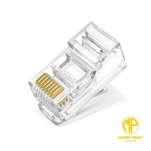 Hạt Mạng RJ45 CAT5e Jasoz T-E163 Hộp 100C Chân Đồng Mạ Vàng 1U