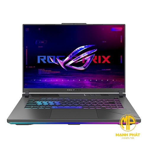 ASUS ROG Strix G16 G614PH-S5101W (AMD Ryzen™ 9-8940HX | Ram 16GB | SSD 512GB | RTX 5050 8GB | 16.0 inch WQXGA 240Hz | Win 11 | Xám)