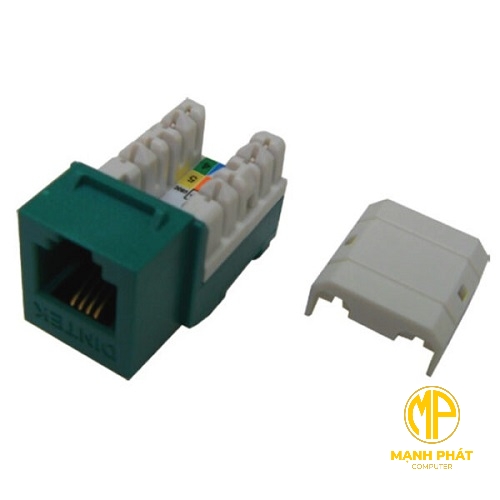 Ổ cắm thoại RJ11 Keystone Jack Cat.3 Unshielded DINTEK| 1305-01007