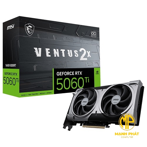 VGA MSI RTX 5060 Ti 16G VENTUS 2X OC