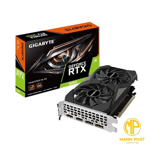 VGA Gigabyte RTX 3050 Windforce 6GB OC V2 (GV-N3050WF2OCV2-6GD)