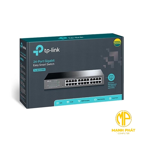 Bộ Chia Tín Hiệu Thông Minh Easy Gigabit 24 Cổng TP-Link TL-SG1024DE