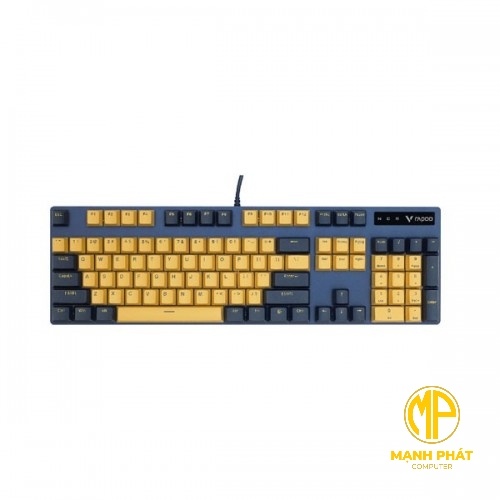 Keyboard Rapoo V500 Pro Yellow Blue