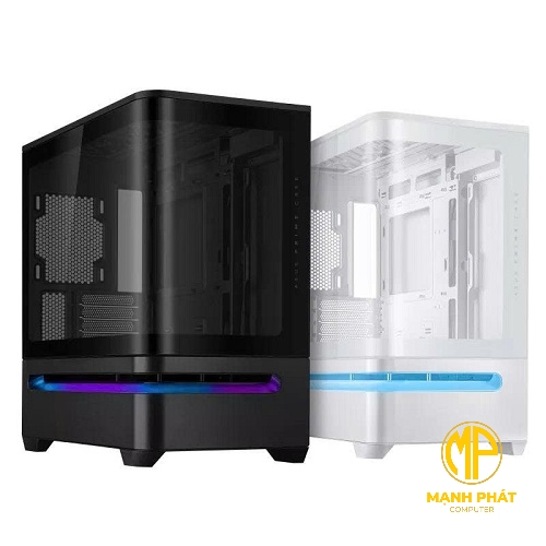 Vỏ Asus Prime AP202 TG BLACK (Không quạt Micro-ATX, Mini-ITX.)