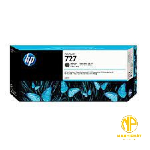 HP 727 300-ml Matte Black Ink Cartridge_B6Y00A