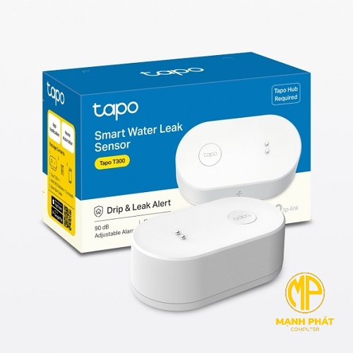 Cảm biến Rò rỉ nước Thông minh Tapo T300 Cảnh báo rò rỉ và nhỏ giọt