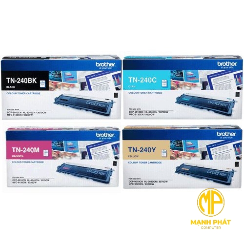 Hộp mực in màu Brother TN-240C, TN-240M, TN-240Y