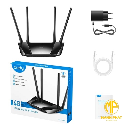 Router WIFI 4G Cudy LT400 Outdoor (N300 Wi-Fi 4G LTE Cat4 Router)