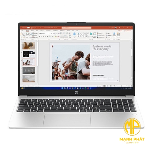 HP 250 G10 B73TQAT (Core™ i3-1315U | Ram 8GB | SSD 512GB | Intel® UHD Graphics | 15.6 inch FHD | Win 11 | Bạc)