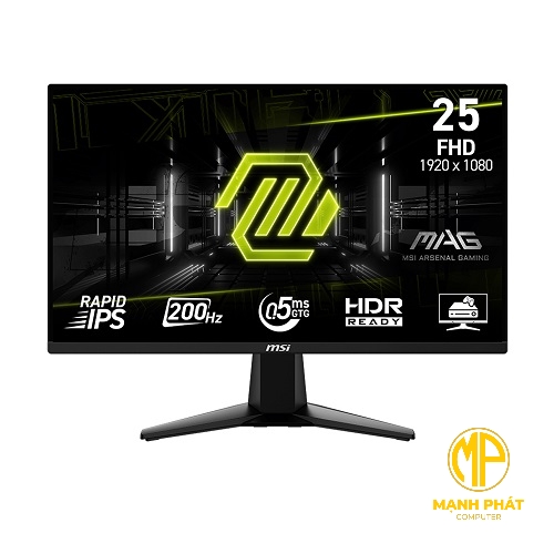 Màn Hình Gaming MSI MAG 255F E20 24.5 inch IPS FHD 200Hz 0.5ms