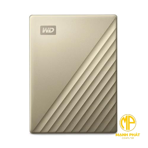 Ổ cứng gắn ngoài 4TB 2.5 inch WD My PassPort Ultra Vàng WDBFTM0040BGD-WESN