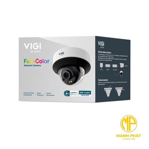 Camera Dome VIGI 2MP Đủ màu InSight S225(2.8mm)