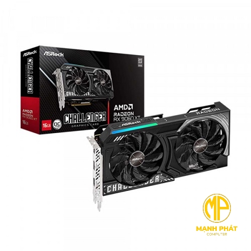 VGA ASROCK RX 9060 XT Challenger 16GB OC (RX9060XT CL 16GO)