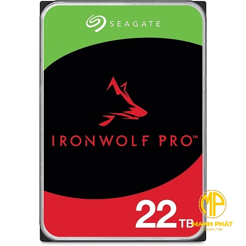 Ổ cứng Seagate IRONWOLF PRO 3.5 22TB| ST22000NT001