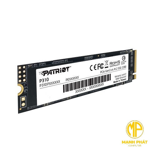 Ổ cứng Patriot SSD P310 1.92TB M.2 2280 PCIe Gen 3x4 P310P192TM28