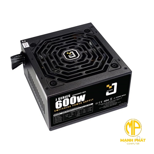 Nguồn JETEK J600 - Công suất thực 600W| JETEK J600-600W (2 dây CPU)